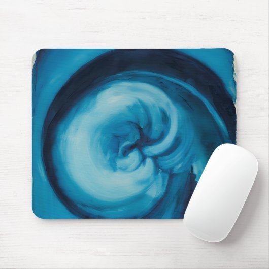 Abstract | Blauw I | Georgia O'Keeffe Muismat (Met muis)