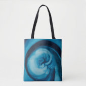 Abstract |Blauw I | Georgia O'Keeffe Tote Bag (Voorkant)