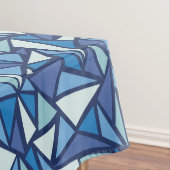 Abstract blauw ICS-patroon Tafelkleed (Voorbeeld)