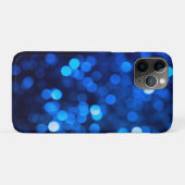 Abstract blauw licht stippen Case-Mate iPhone case (Achterkant (horizontaal))