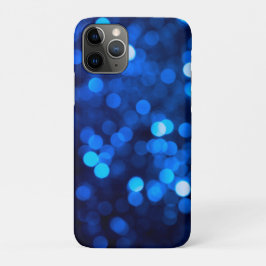 Abstract blauw licht stippen Case-Mate iPhone case