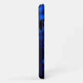 Abstract blauw licht stippen Case-Mate iPhone case (Achterkant/rechts)