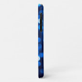 Abstract blauw licht stippen Case-Mate iPhone case (Achterkant/links)
