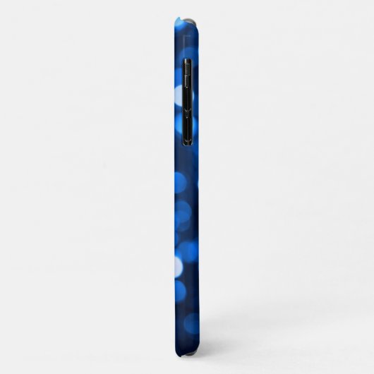 Abstract blauw licht stippen Case-Mate iPhone case (Achterkant/links)