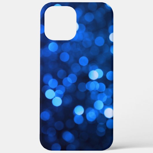 Abstract blauw licht stippen Case-Mate iPhone case (Achterkant)