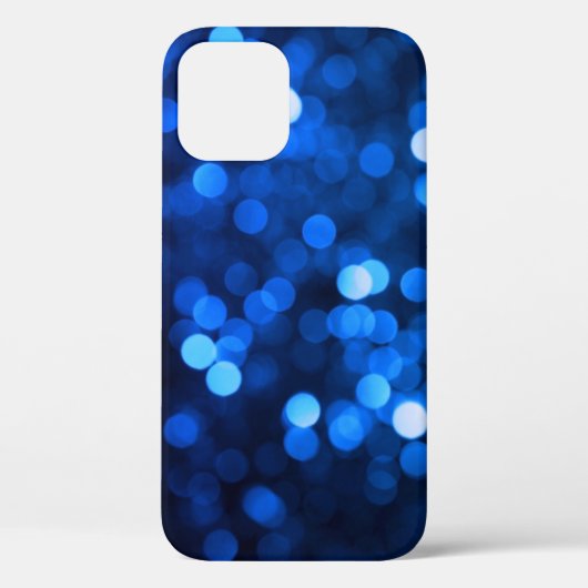 Abstract blauw licht stippen Case-Mate iPhone case (Achterkant)
