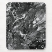 Abstract blauw. muismat (Voorkant)