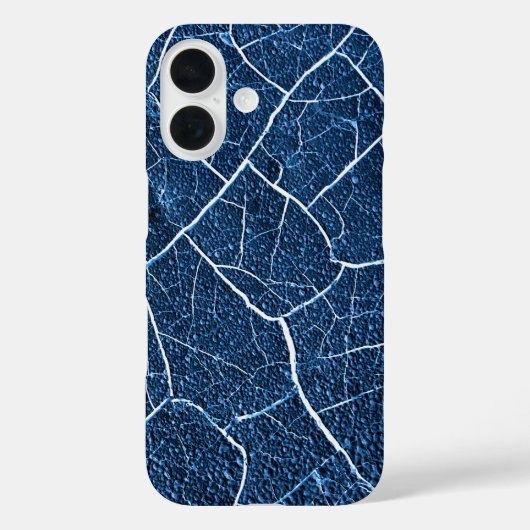 Abstract blauw Natuur patroon Case-Mate iPhone Case (Achterkant)