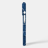 Abstract blauw Natuur patroon Case-Mate iPhone Case (Achterkant / Links)