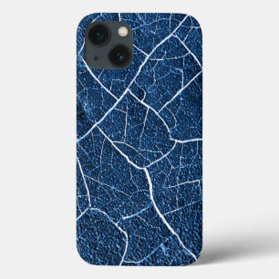 Abstract blauw Natuur patroon Case-Mate iPhone Case
