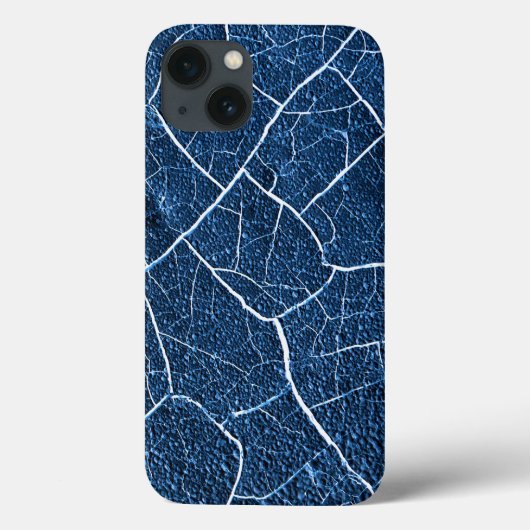 Abstract blauw Natuur patroon Case-Mate iPhone Case (Achterkant)