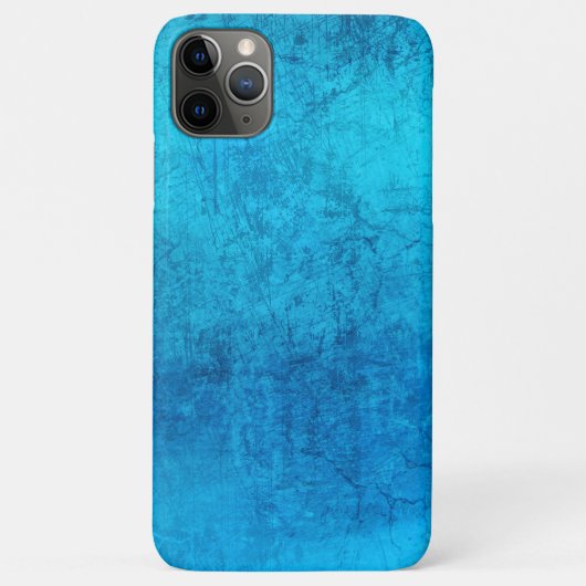 Abstract blauw onontwerp met effen kleur Case-Mate iPhone case (Achterkant)