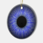 abstract blauw oog keramisch ornament (Links)
