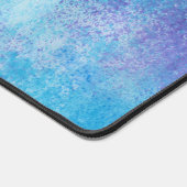 Abstract blauw Paars Bureaumat (Hoek)