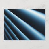 Abstract blauw patroon briefkaart (Voorkant)