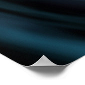 Abstract blauw poster (Hoek)