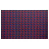 Abstract blauw/rood stof (Yard (91,4 cm))