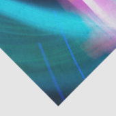 Abstract blauw & roze vignet tissuepapier (Detail)