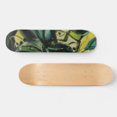 Abstract Blauw Skateboard (Horizontaal)