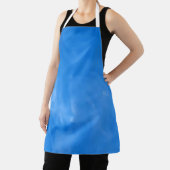 Abstract Blauw Splash Vloeibaar Marmer Schort (Insitu)