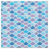 Abstract blauw tonervervormerpatroon stof (Close Up)
