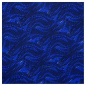 Abstract blauw wervelpatroon stof (Swatch)