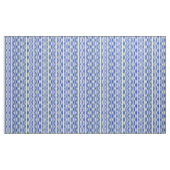 Abstract blauw-wit geometrisch patroon stof (Yard (91,4 cm))