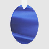 Abstract blauw zijdeweefsel ornament (voorkant)
