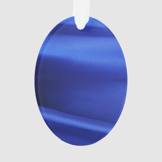 Abstract blauw zijdeweefsel ornament (achterkant)