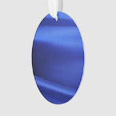 Abstract blauw zijdeweefsel ornament (voorkant)