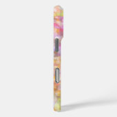 Abstract Bleek geel kunstdeeg Case-Mate iPhone Case (Achterkant / Rechts)