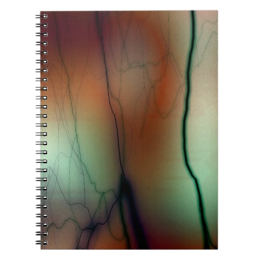 abstract bliksemnotitieboek notitieboek (Voorkant)