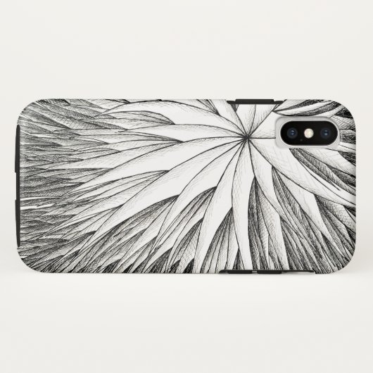 Abstract Bloem - Apple iPhone / iPad hoesje (Achterkant (horizontaal))