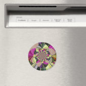 Abstract Bloem Bloempatroon Magneet (Insitu (Vaatwasser))