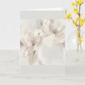 "Abstract Bloem" Kaart (Gele Bloem)