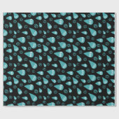 Abstract Bloem Motief Mandala Ontwerp rood Cadeaupapier (Vlak)