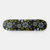 Abstract Bloemen skateboard (Horizontaal)