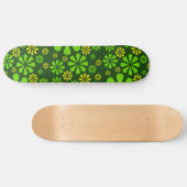 Abstract Bloemen skateboard (Horizontaal)