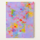 Abstract Bloemenveld Ontwerp Planner (Achterkant)
