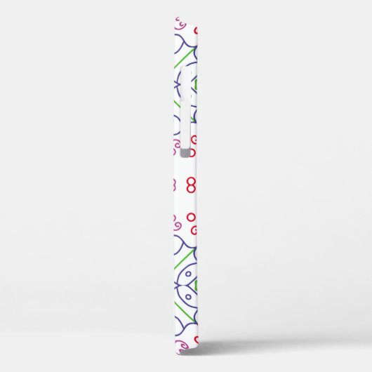 Abstract bloemetjesontwerp abstract, kunst, thuis Case-Mate iPhone case (Achterkant / Links)