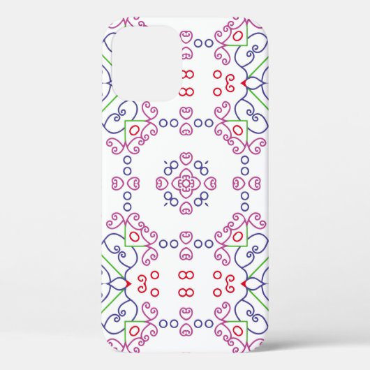 Abstract bloemetjesontwerp abstract, kunst, thuis Case-Mate iPhone case (Achterkant)