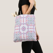 Abstract bloemetjesontwerp abstract, kunst, thuis tote bag (Dichtbij)
