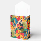 Abstract Bloemige Wees Gezegend Bedankdoosjes (Geopend)