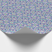 Abstract Bloemmotief - Inpakpapier (Hoek)