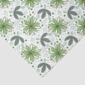 Abstract Bloemmotief Tissuepapier (Detail)