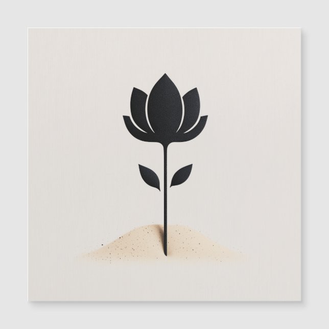 Abstract bloemontwerp (Voorkant)