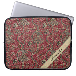  Abstract bloemontwerp Laptop Sleeve