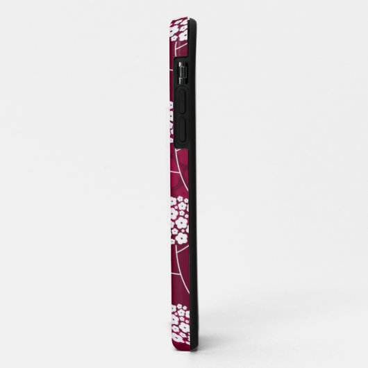 Abstract bloempatroon Case-Mate iPhone case (Achterkant/links)