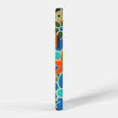 Abstract bloempatroon iPhone hoesje (Rechterkant)