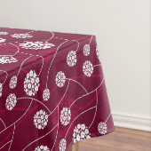 Abstract bloempatroon tafelkleed (Voorbeeld)